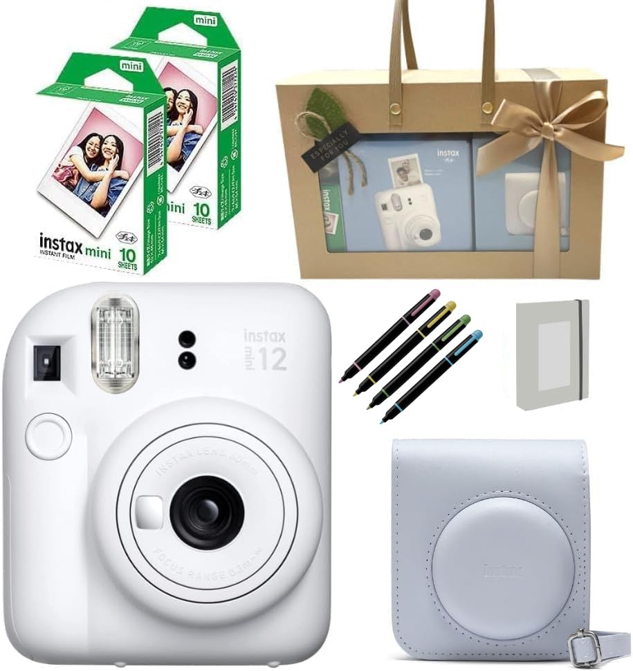 Amazon | インスタントカメラ チェキ instax mini 12 ラッピングBOX